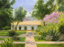 Casa Adobe de San Rafael Glendale painting wedding venue
