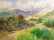 Claremont Wilderness Park, Claremont, California oil painting