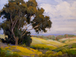 Gaviota Springtime California landscape oil painting by Karen Winters SOLD