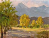 Lone Pine Afternoon - Mt. Whitney Portal oil painting