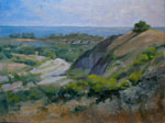 San Mateo Creek, San Clemente Oil Painting