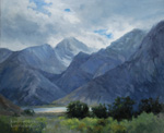 Sierra Light Mt. Whitney Portal Oil Painting