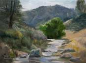 Walker Basin Creek Kern County Oil Painting by Karen Winters California Art Club Artist